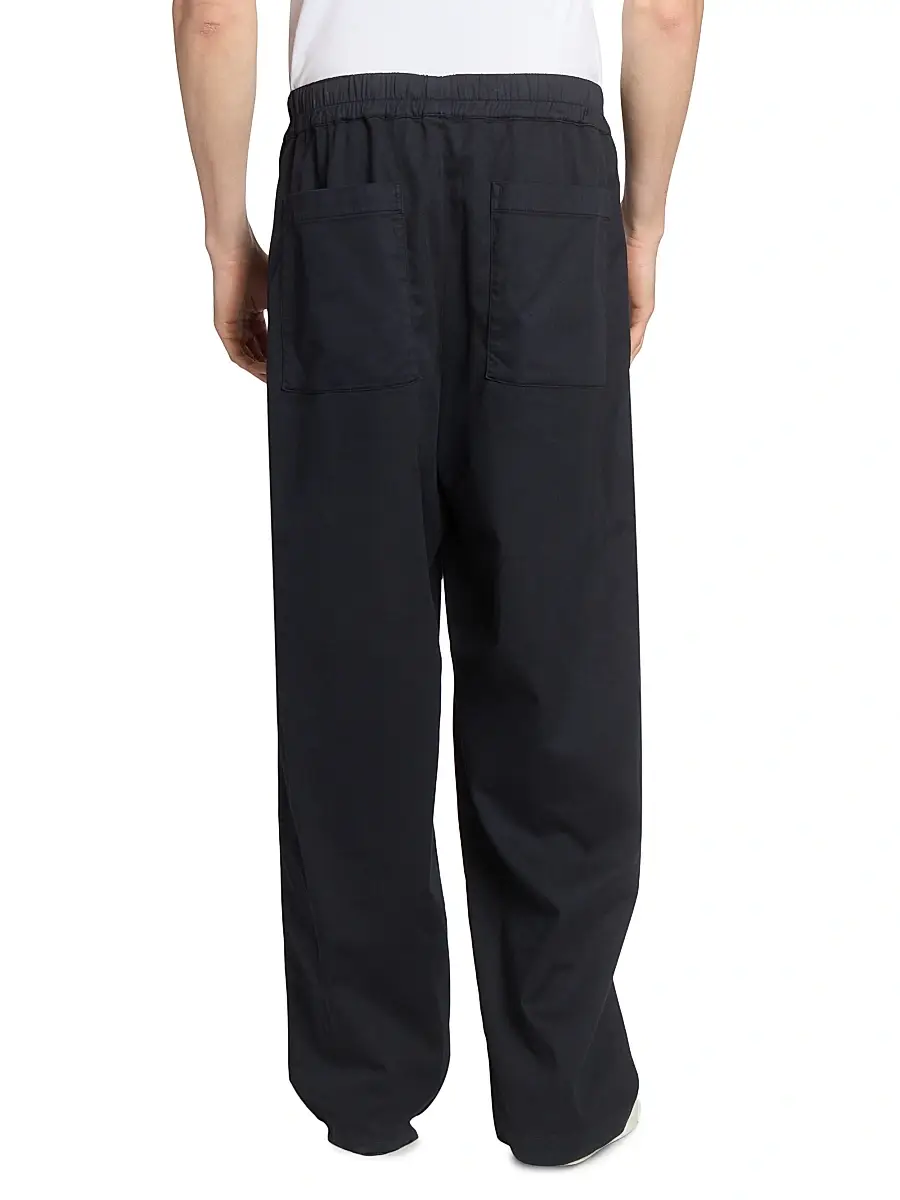 OFFICINE GÉNÉRALE Men Peterson Twill Drawstring Trousers | Thumbnail 5 OFFICINE GÉNÉRALE Men Peterson Twill Drawstring Trousers | Thumbnail 5