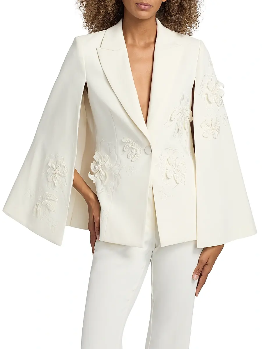 Ramy Brook Women's Rosalinda Appliquéd Blazer | Thumbnail 3 Ramy Brook Women's Rosalinda Appliquéd Blazer | Thumbnail 3