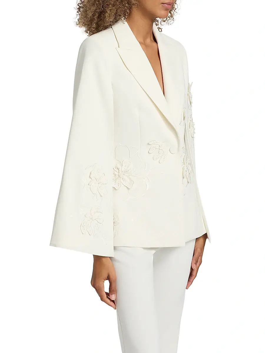 Ramy Brook Women's Rosalinda Appliquéd Blazer | Thumbnail 4 Ramy Brook Women's Rosalinda Appliquéd Blazer | Thumbnail 4