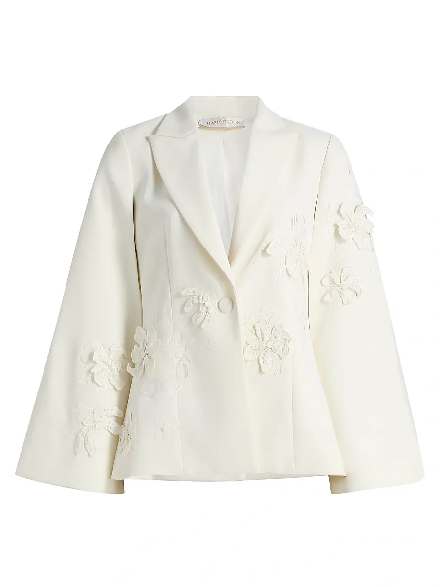 Women's Rosalinda Appliquéd Blazer Women's Rosalinda Appliquéd Blazer