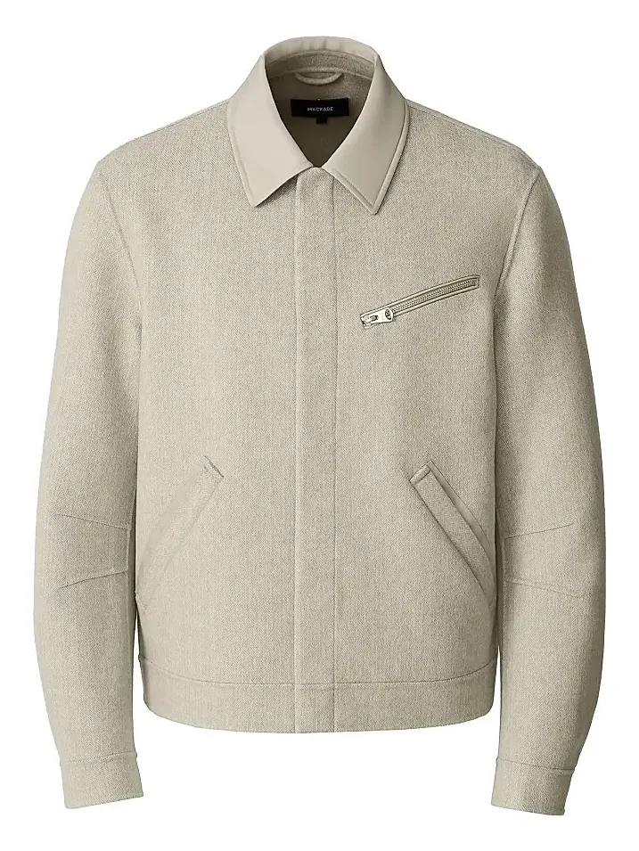 Men's Hayes Double-Face Wool Workwear Jacket Men's Hayes Double-Face Wool Workwear Jacket