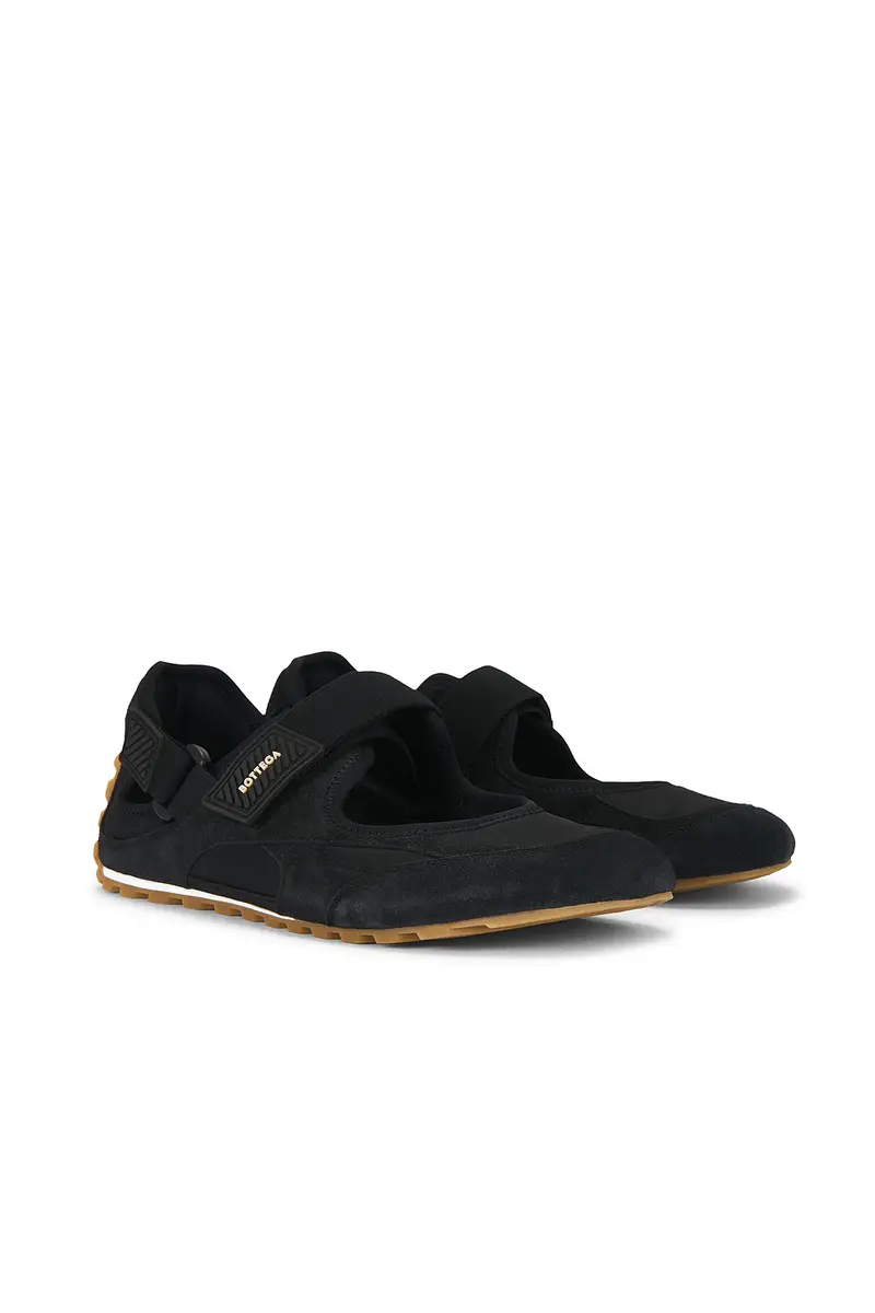Bottega Veneta Soft Suede Nylon Orbit Flash Sneaker | Thumbnail 2 Bottega Veneta Soft Suede Nylon Orbit Flash Sneaker | Thumbnail 2
