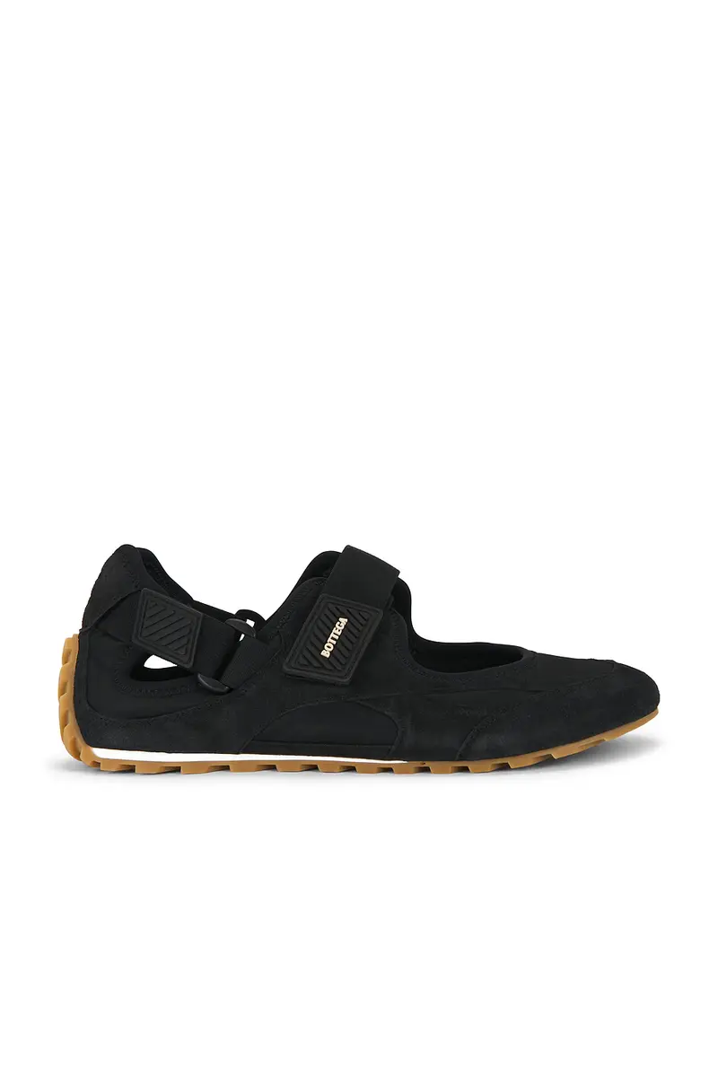 Bottega Veneta Soft Suede Nylon Orbit Flash Sneaker | Image 1 Bottega Veneta Soft Suede Nylon Orbit Flash Sneaker | Image 1