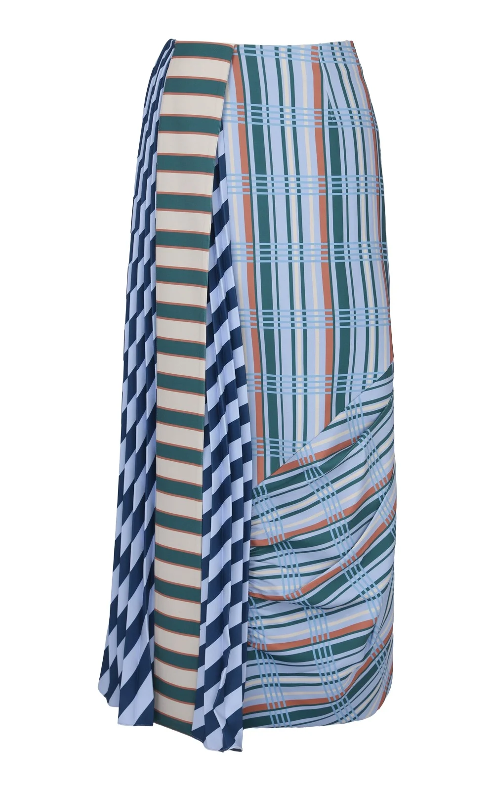 Miranda Patchwork Midi Skirt