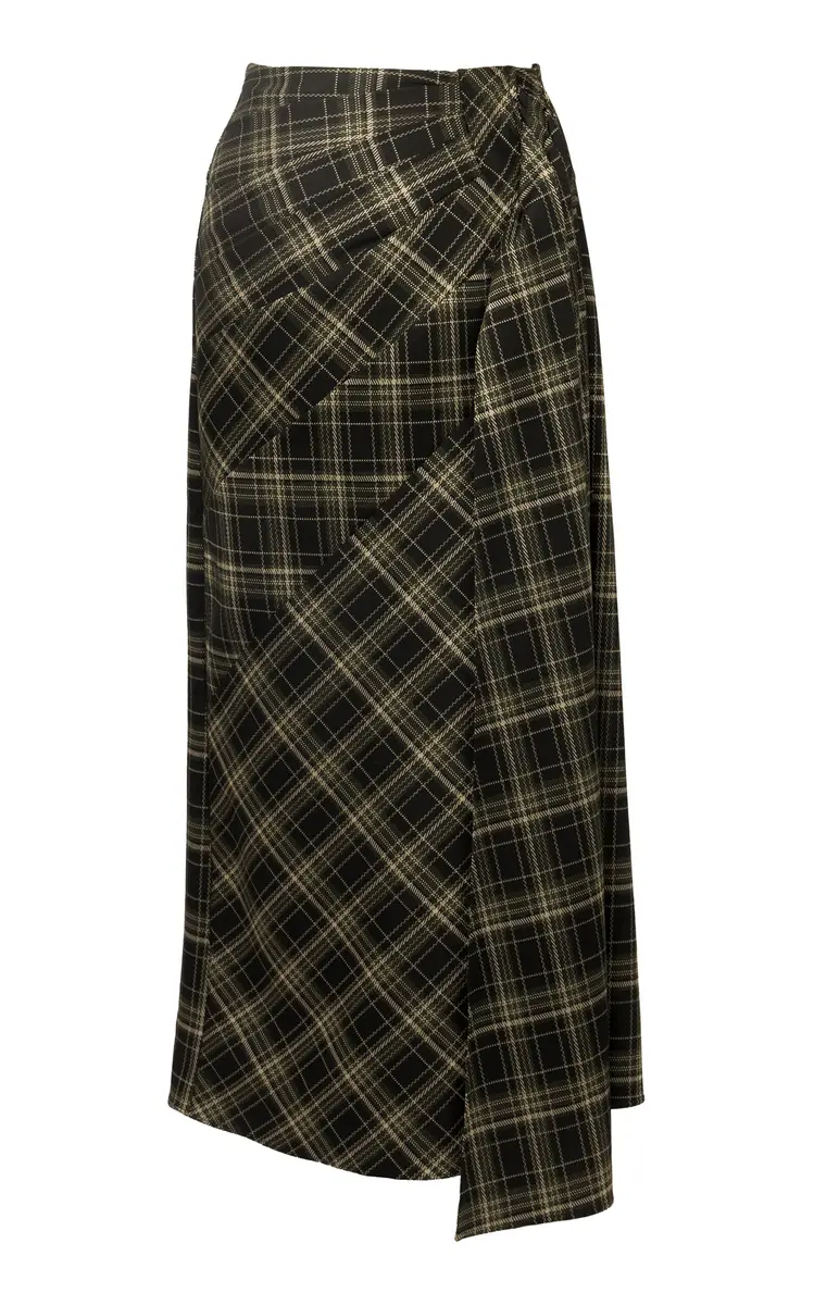Chorus Leandra Plaid Midi Skirt | Image 1 Chorus Leandra Plaid Midi Skirt | Image 1