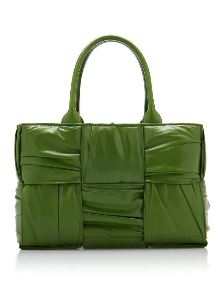 The Arco Small Leather Tote Bag The Arco Small Leather Tote Bag
