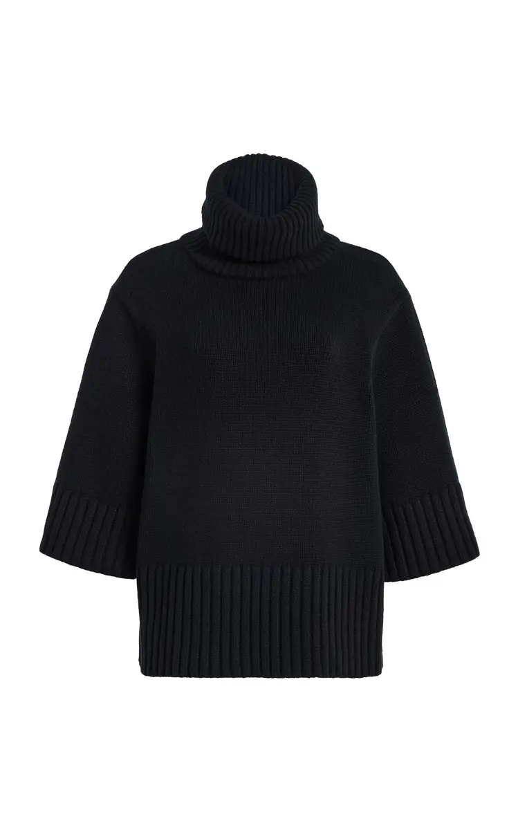 Funnel-Neck Cashmere Sweater Funnel-Neck Cashmere Sweater