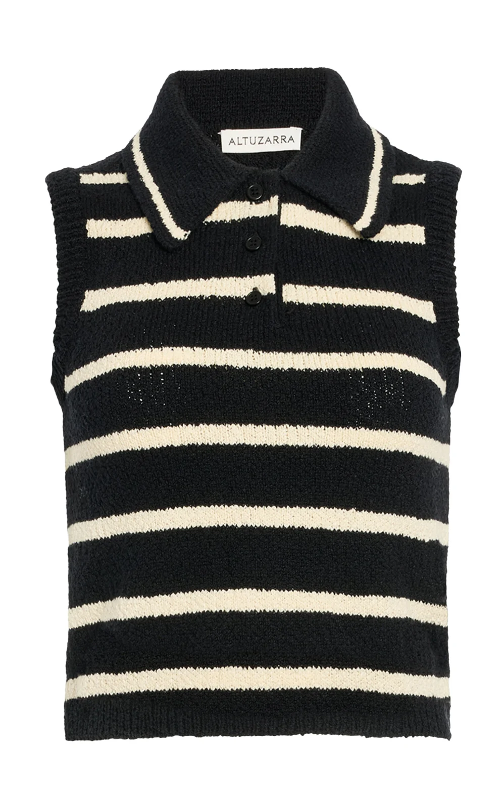 Elmer Striped Cotton-Blend Top
