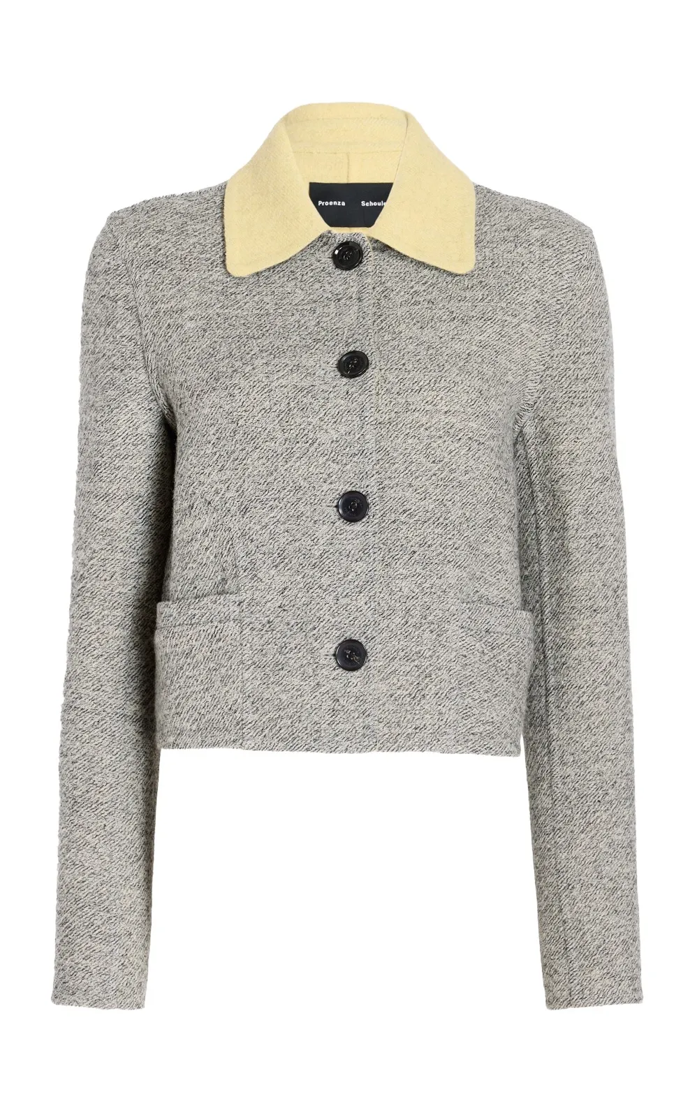 Gaelle Cropped Wool-Blend Jacket Gaelle Cropped Wool-Blend Jacket