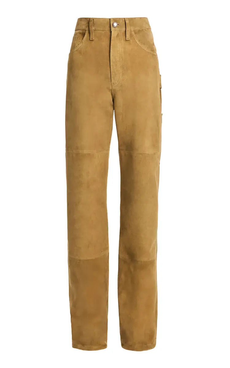 Altuzarra Mills Suede Skinny-Leg Pants | Thumbnail 3 Altuzarra Mills Suede Skinny-Leg Pants | Thumbnail 3