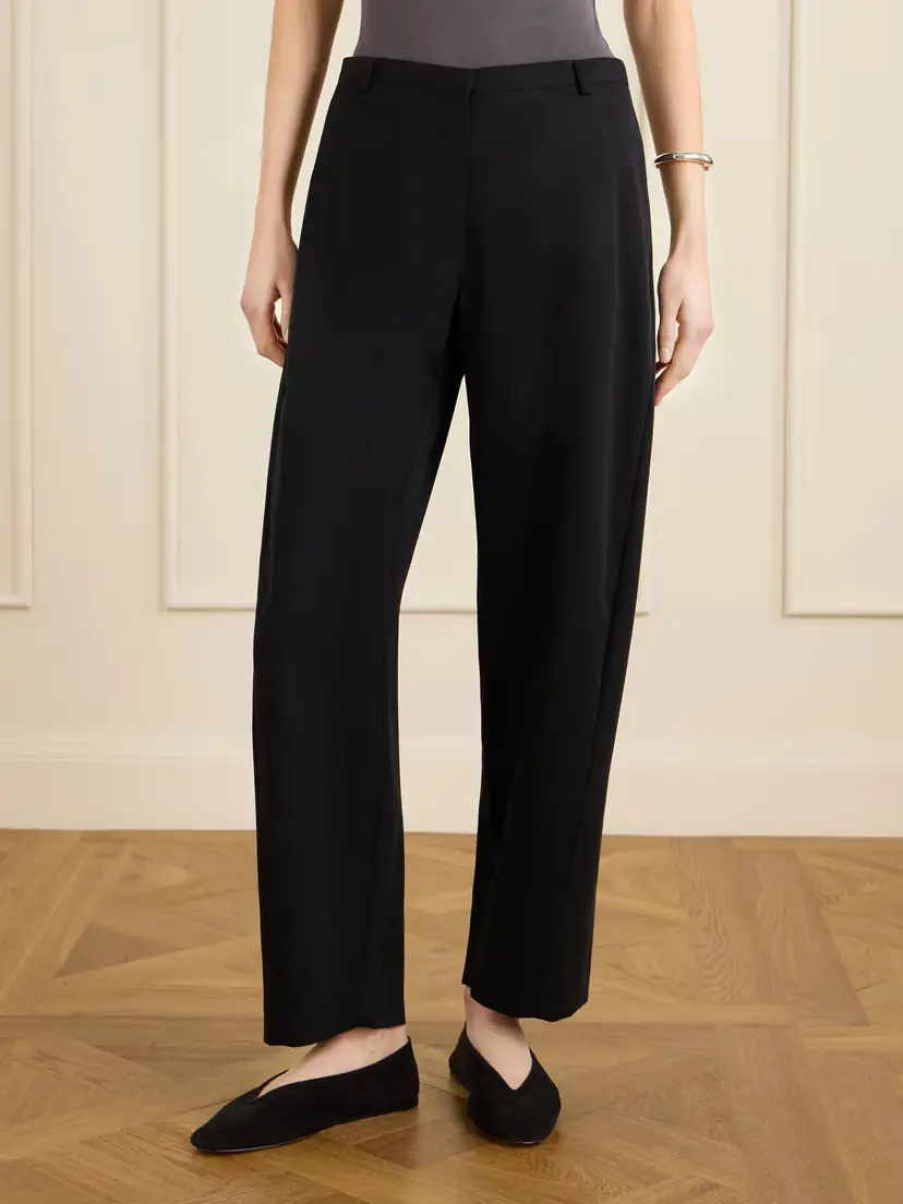 St. Agni Wool Barrel-leg Pants | Thumbnail 3