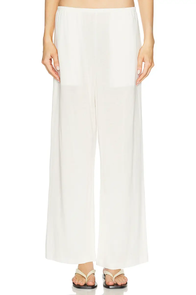 Toteme Cotton Silk PJ Pant | Image 1 Toteme Cotton Silk PJ Pant | Image 1