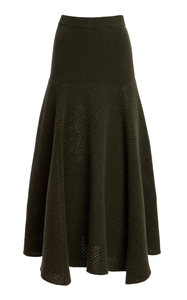 Lucia Knitted Wool Maxi Skirt Lucia Knitted Wool Maxi Skirt