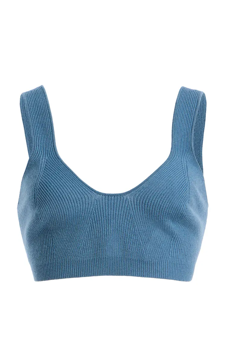 Delia Knitted Wool Bra