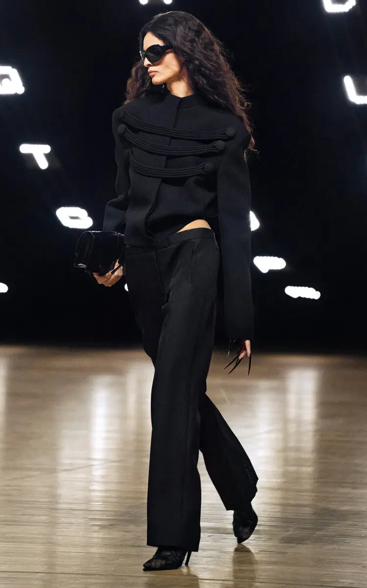 Khaite York Embroidered Crepe Jacket