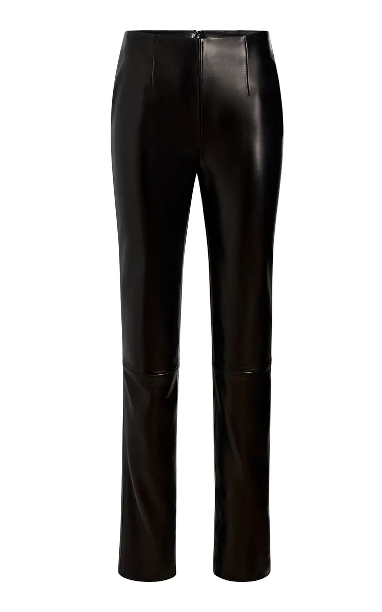 Ryden Plonge Leather Straight-Leg Pants Ryden Plonge Leather Straight-Leg Pants