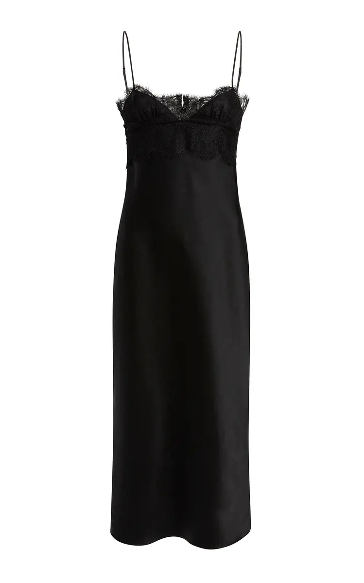 Joelle Crushed Midi Dress