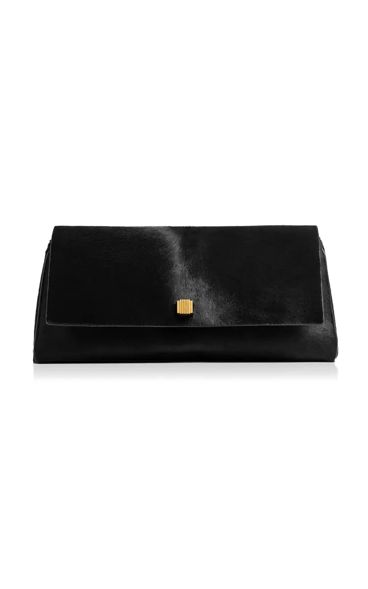 Audrey Calf Hair Clutch Audrey Calf Hair Clutch