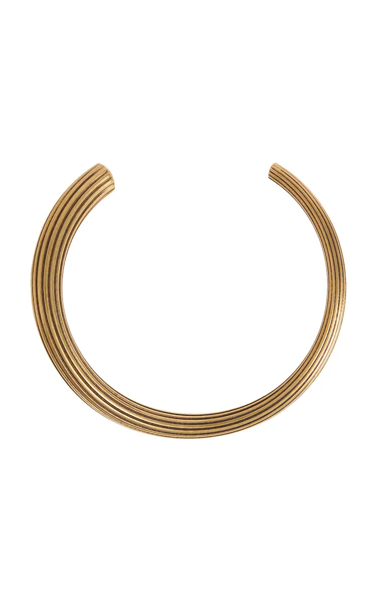 Khaite Santa Fe 18K Gold-Plated Brass Necklace