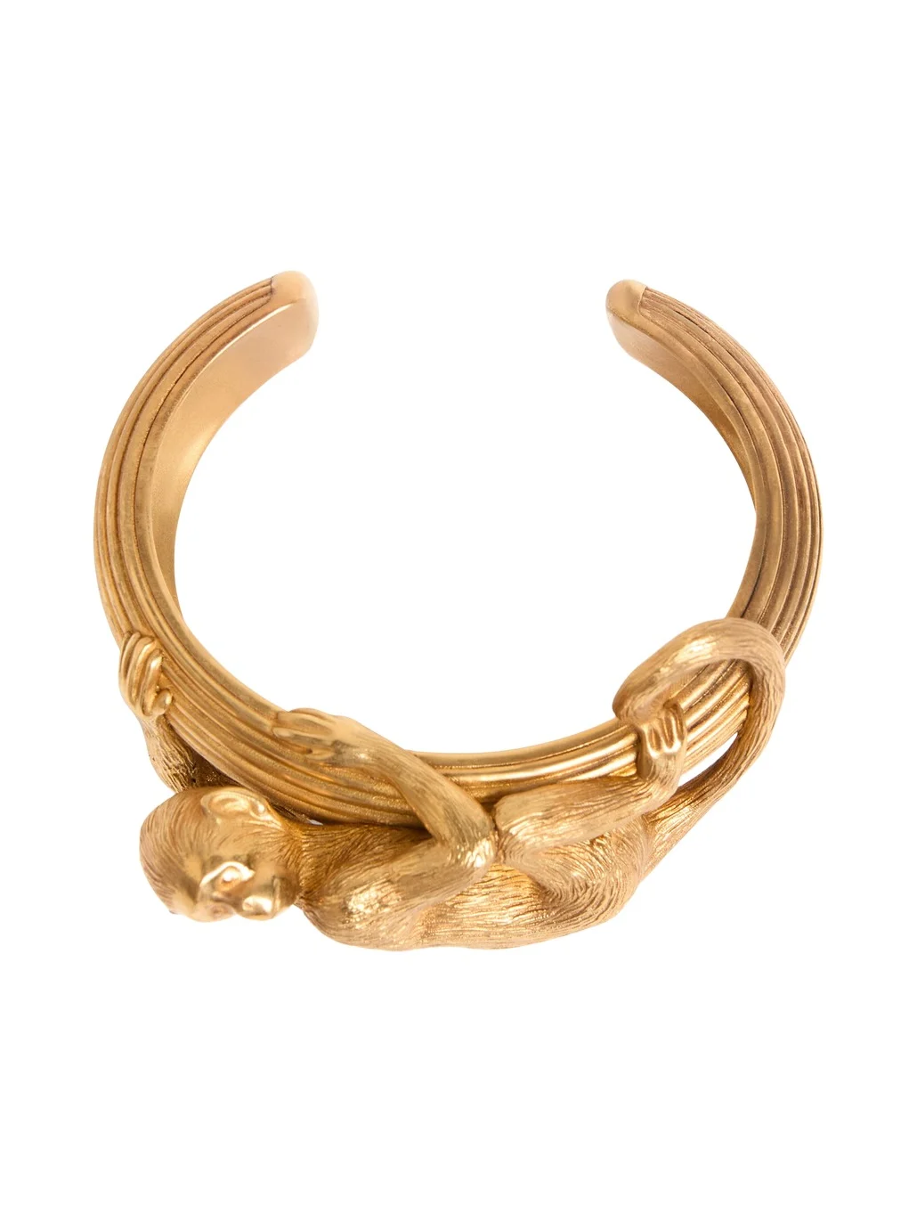 Khaite Monkey 18K Gold-Plated Brass Bracelet