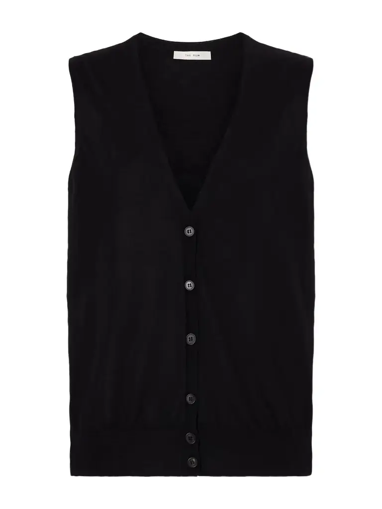The Row Neel Cashmere Vest | Image 1 The Row Neel Cashmere Vest | Image 1