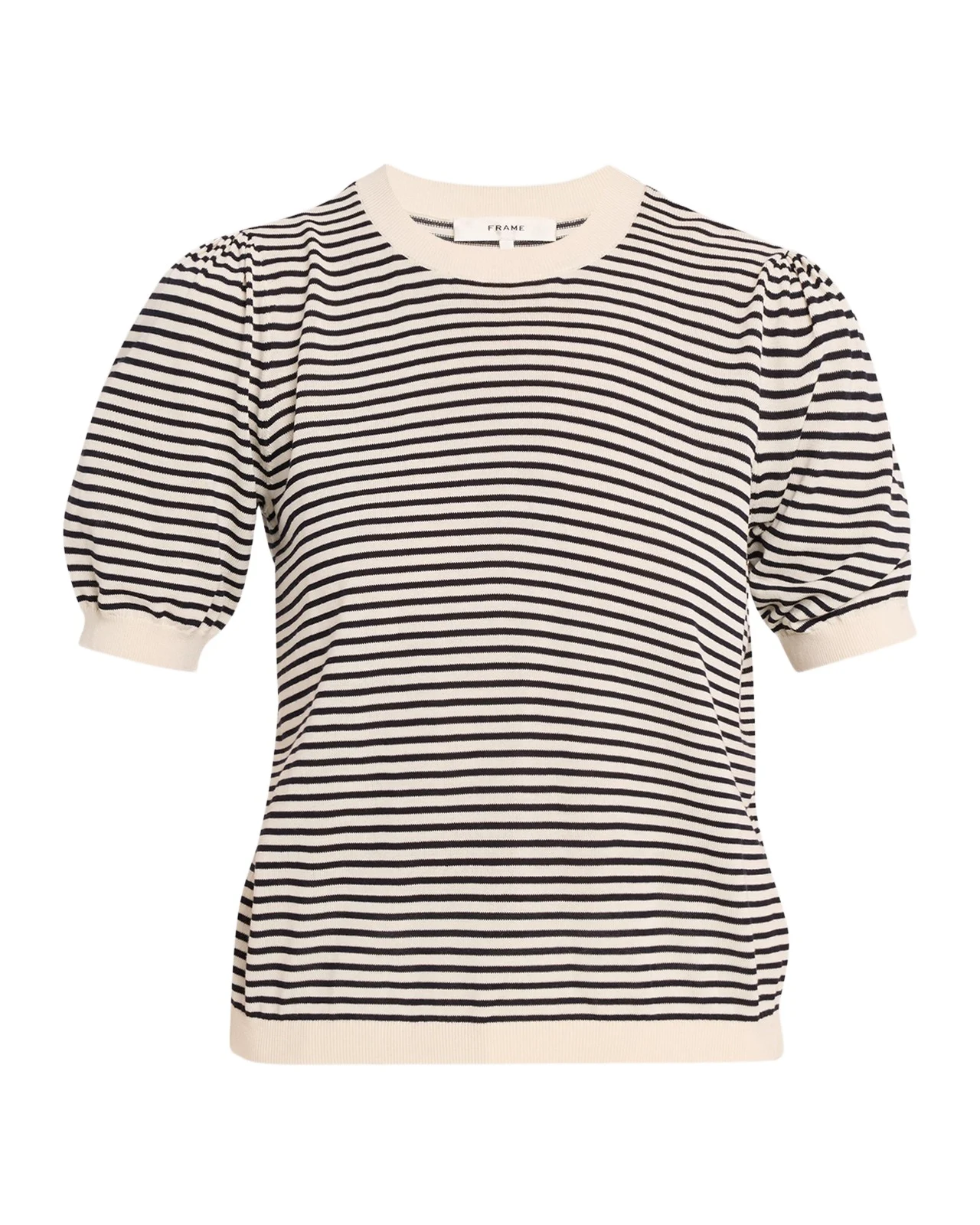 The Striped Gather Sweater The Striped Gather Sweater