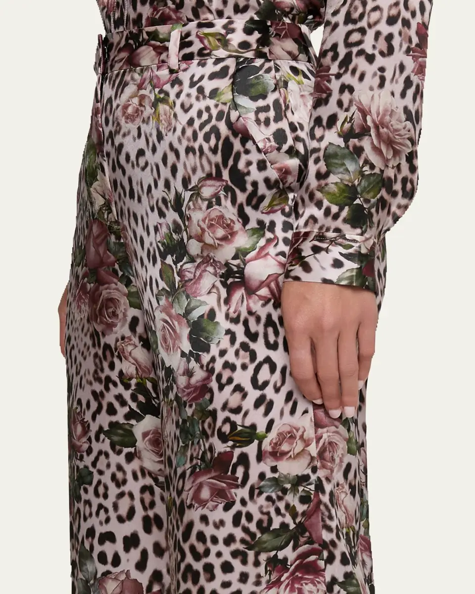 L'Agence Pilar Silk Wide-Leg Pants | Thumbnail 5 L'Agence Pilar Silk Wide-Leg Pants | Thumbnail 5