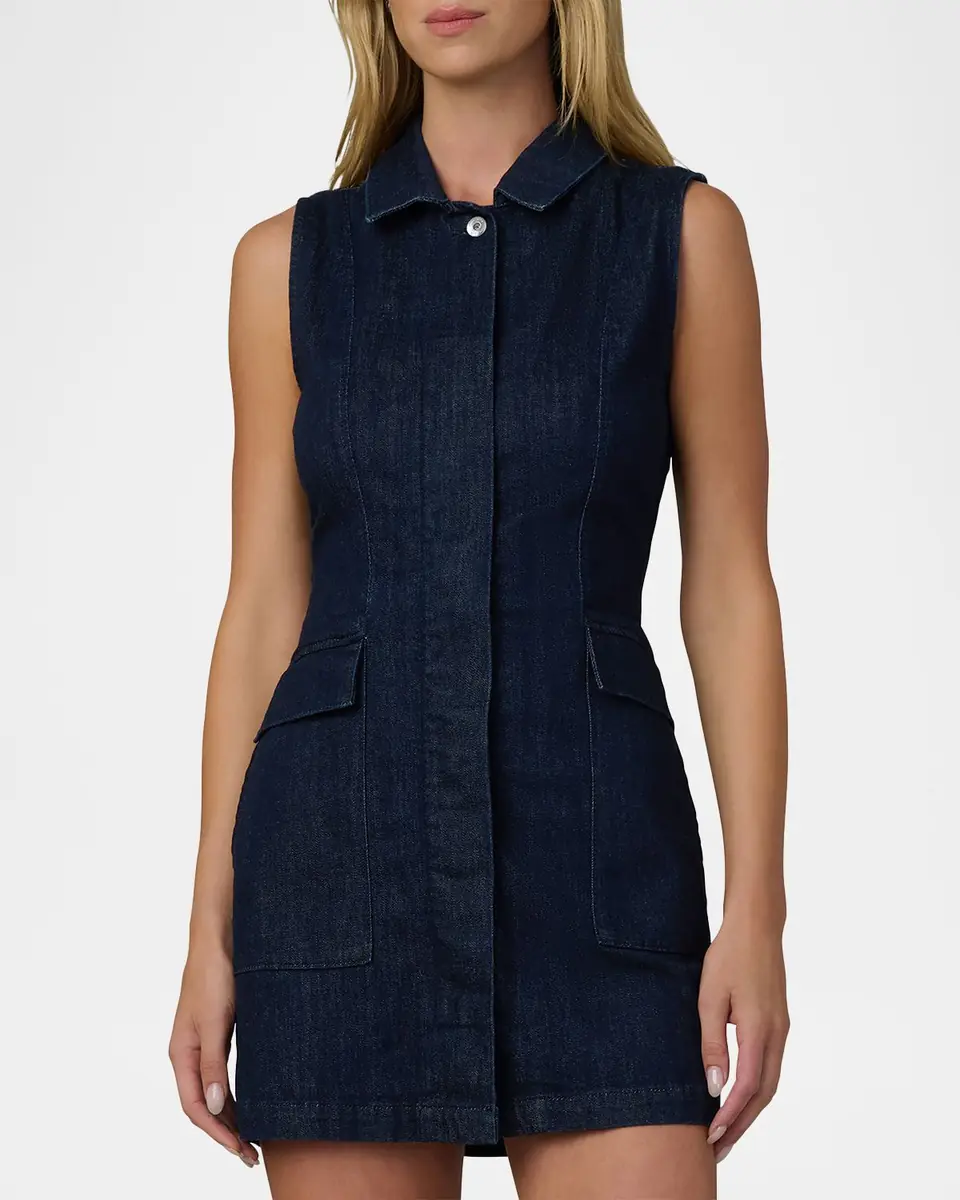 Joe's Jeans Irina Denim Mini Dress | Thumbnail 4 Joe's Jeans Irina Denim Mini Dress | Thumbnail 4