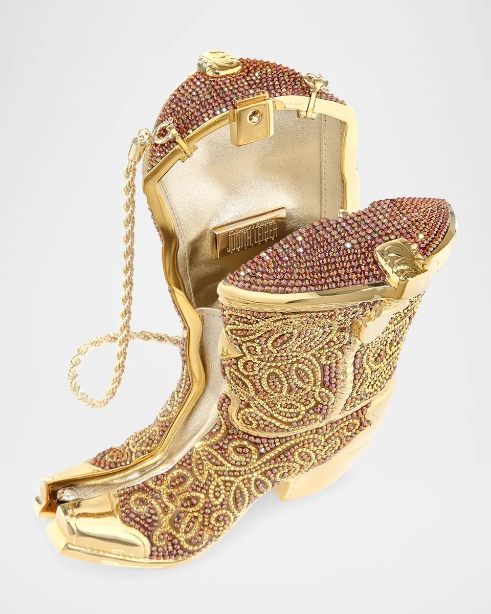Judith Leiber Couture Crystal Cowboy Boot Clutch Bag | Thumbnail 3 Judith Leiber Couture Crystal Cowboy Boot Clutch Bag | Thumbnail 3