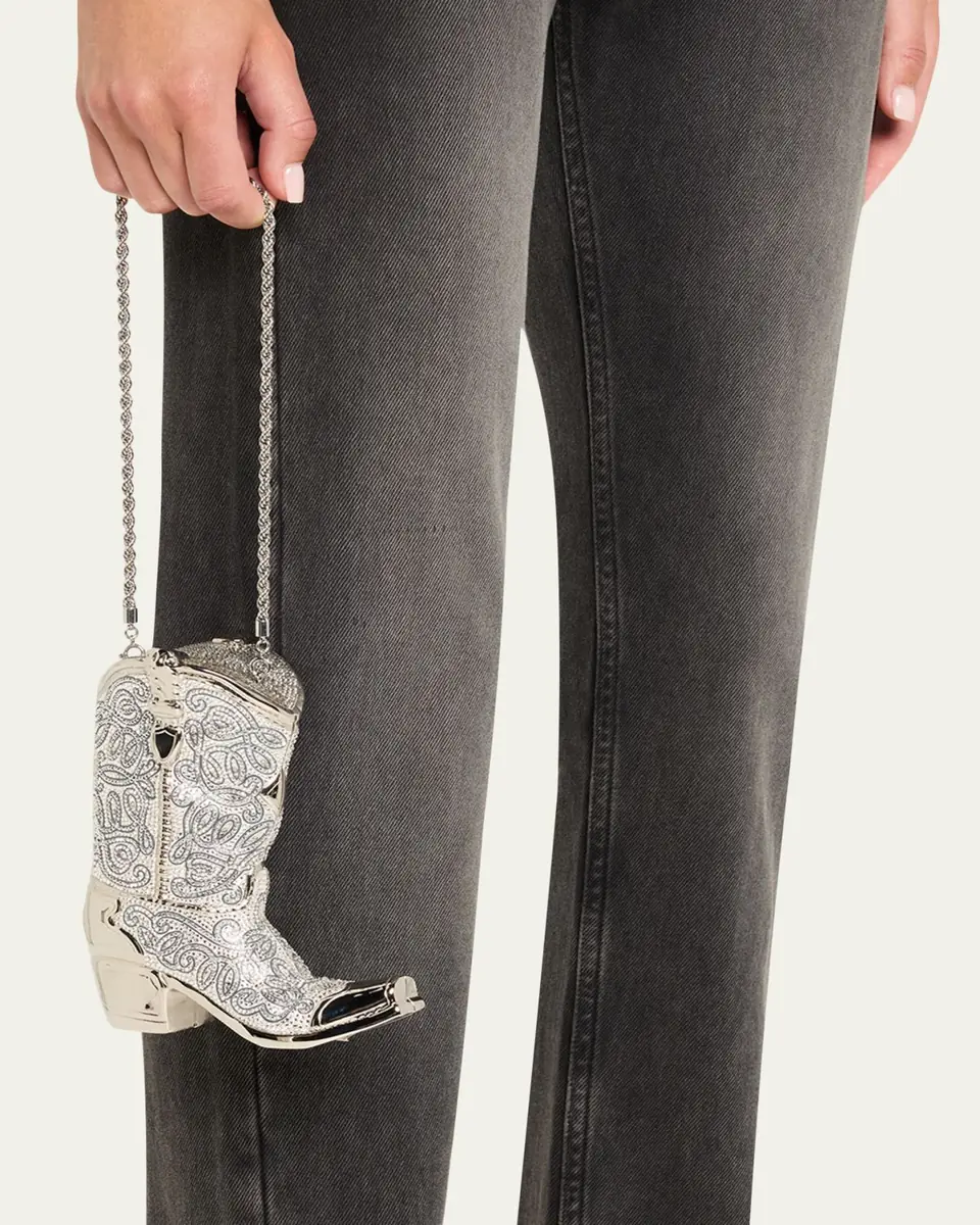 Judith Leiber Couture Crystal Cowboy Boot Clutch Bag | Thumbnail 5 Judith Leiber Couture Crystal Cowboy Boot Clutch Bag | Thumbnail 5