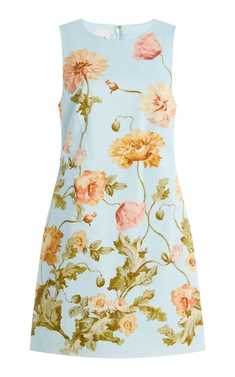 Cara Cara Mackenzie Floral Cotton Mini Dress | Image 1 Cara Cara Mackenzie Floral Cotton Mini Dress | Image 1