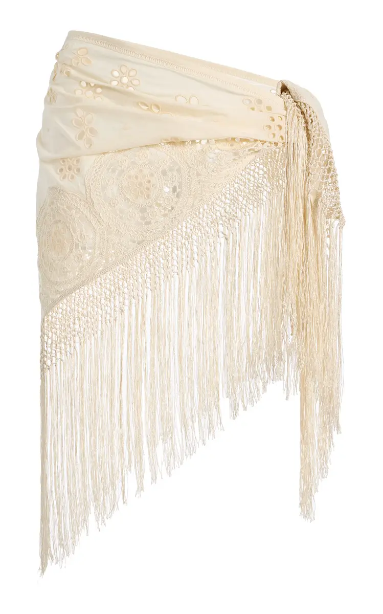 Sea Madelyn Crocheted Cotton Pareo Skirt | Image 1 Sea Madelyn Crocheted Cotton Pareo Skirt | Image 1