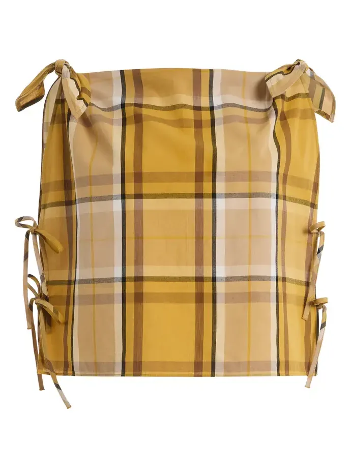 Sea Copeland Cotton Plaid Top