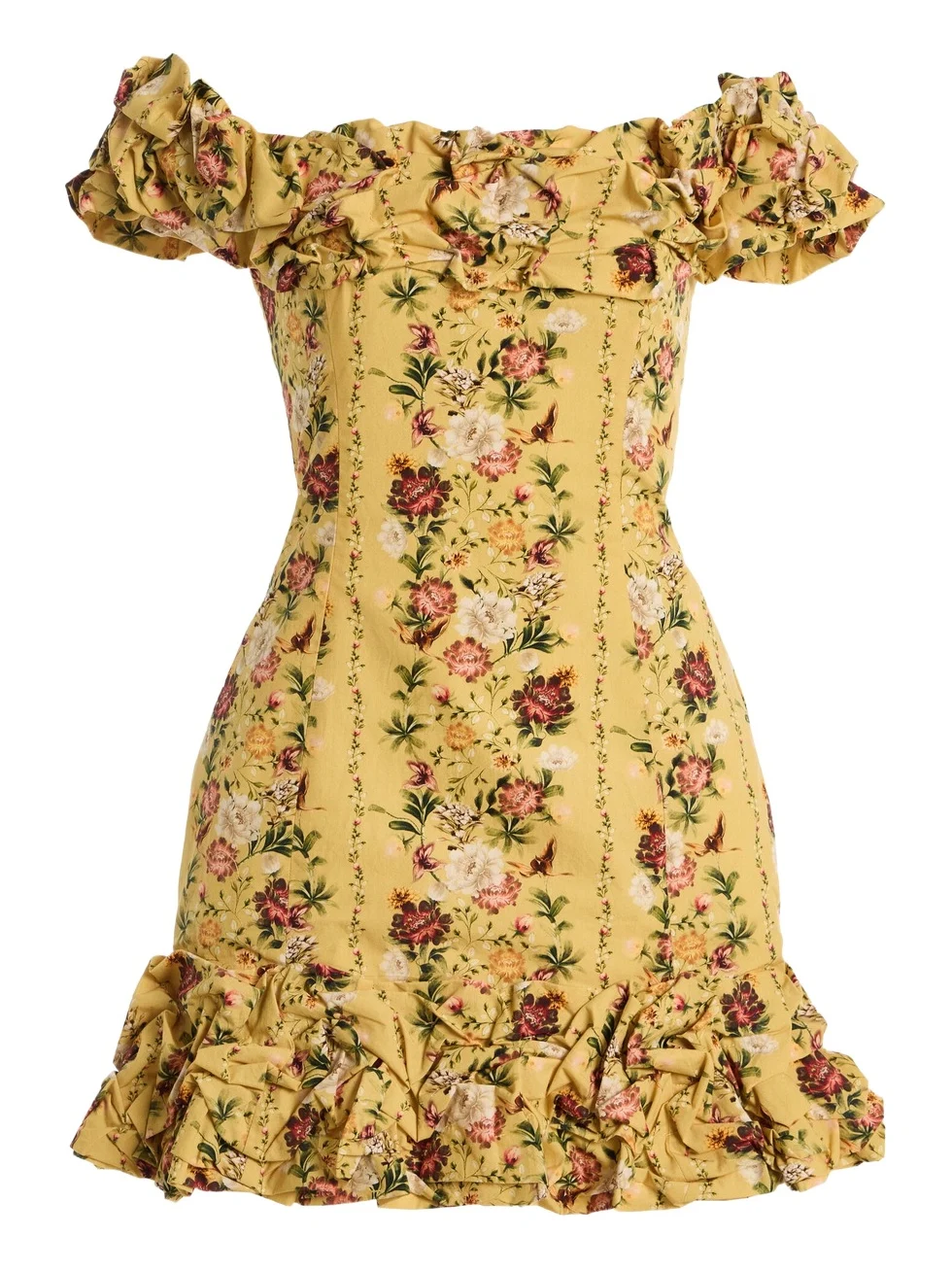 Agua by Agua Bendita Exclusive Jardin Ots Cotton Poplin Mini Dress