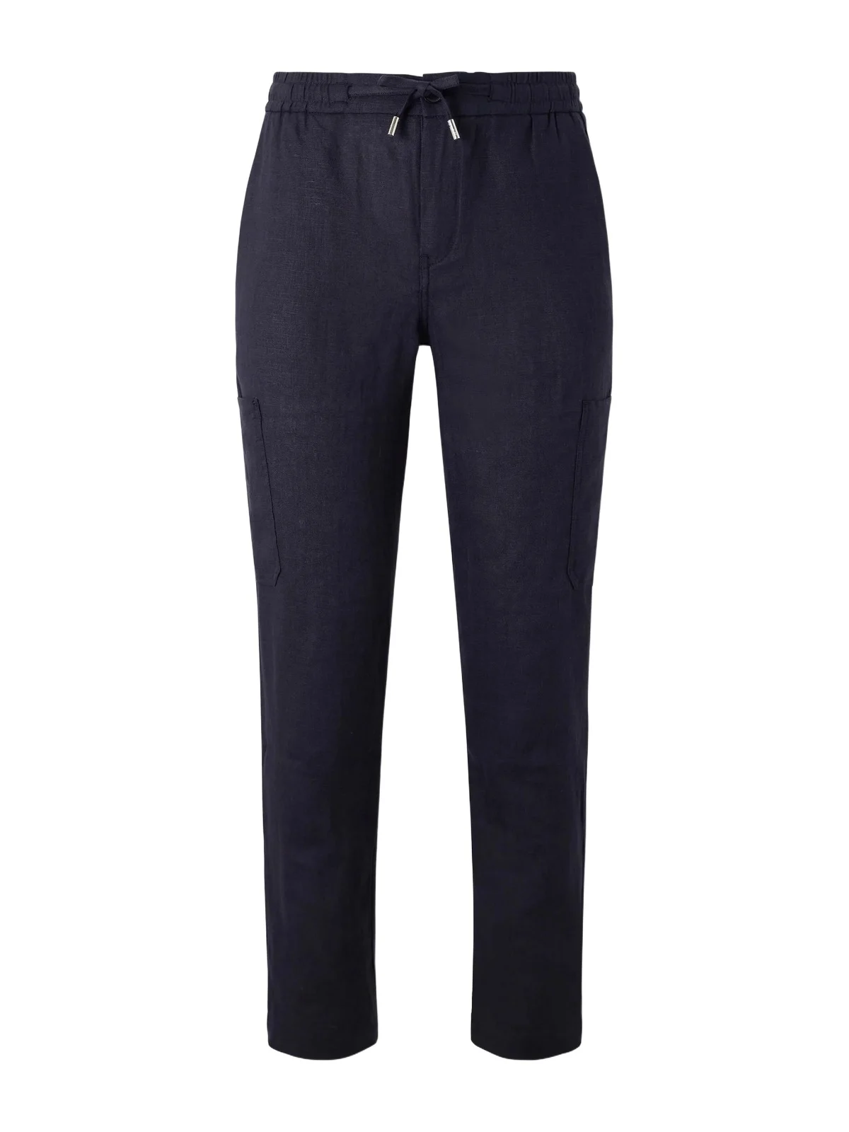 James Tapered Linen Drawstring Cargo Trousers - Men