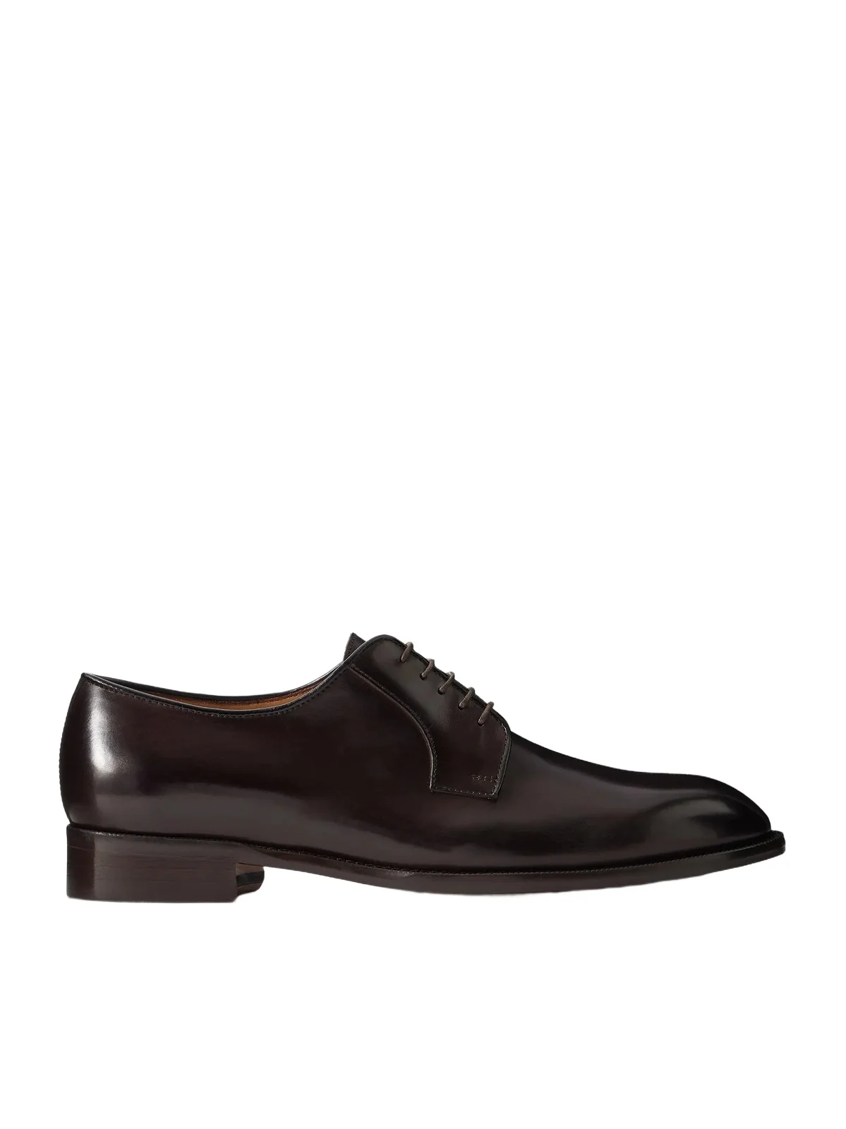 Leather Derby Shoes - Men