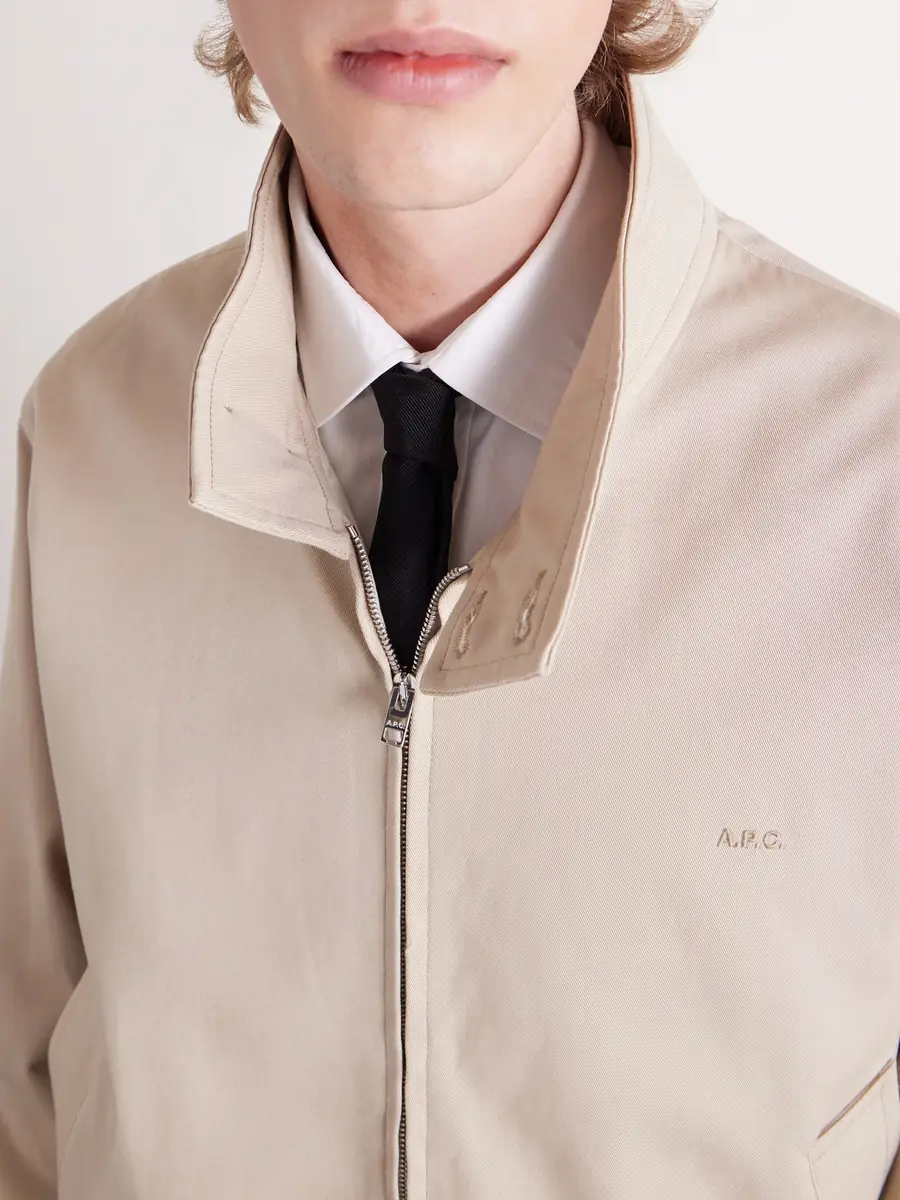 A.P.C. Cotton Twill Blouson Jacket - Men | Thumbnail 5 A.P.C. Cotton Twill Blouson Jacket - Men | Thumbnail 5
