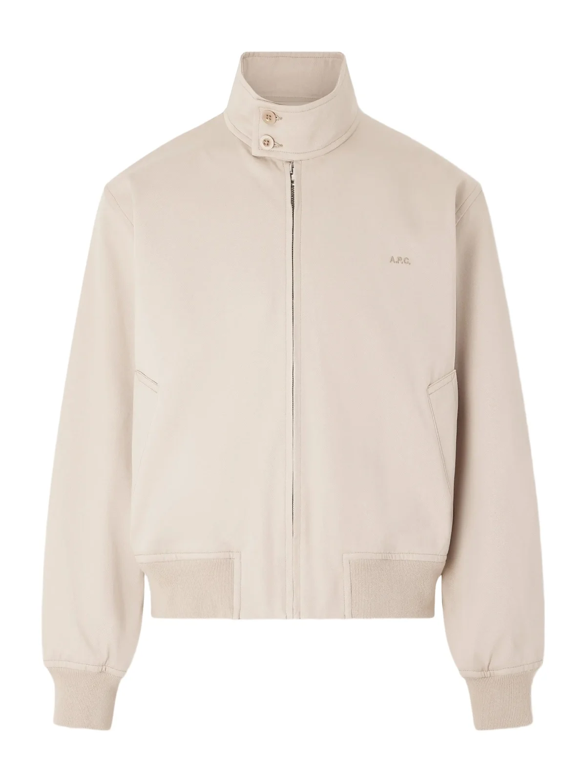 Cotton Twill Blouson Jacket - Men Cotton Twill Blouson Jacket - Men