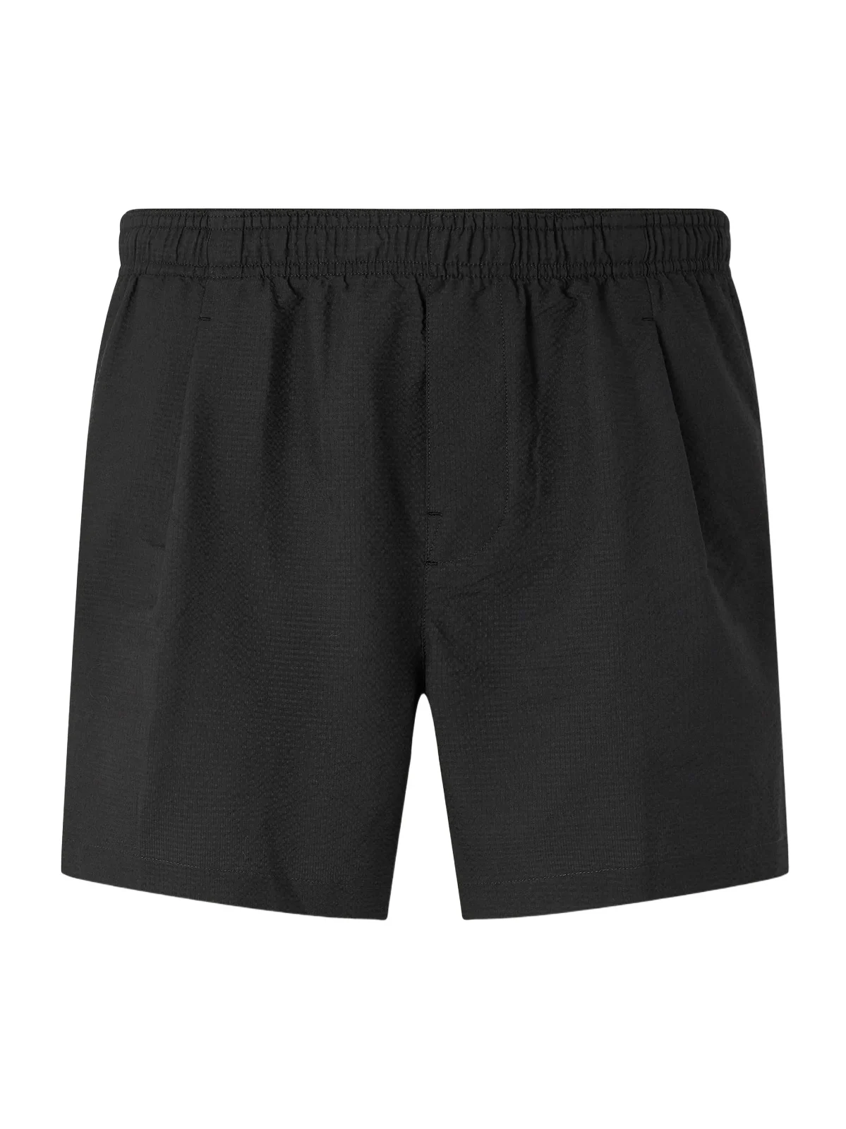 Boxer Trunk Straight-Leg Mid-Length Seersucker Swim Shorts - Men Boxer Trunk Straight-Leg Mid-Length Seersucker Swim Shorts - Men