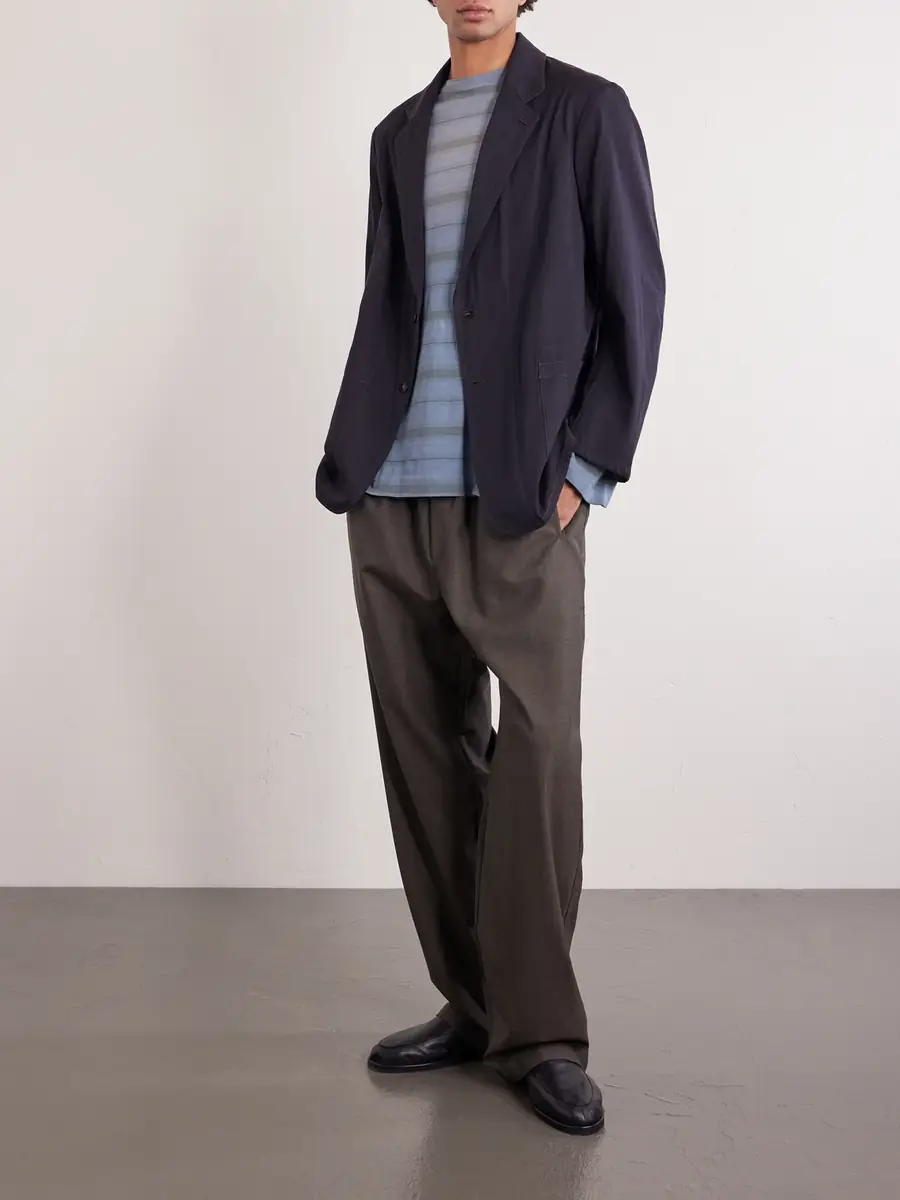 Kaptain Sunshine Take Easy Cotton Blazer - Men | Thumbnail 2 Kaptain Sunshine Take Easy Cotton Blazer - Men | Thumbnail 2