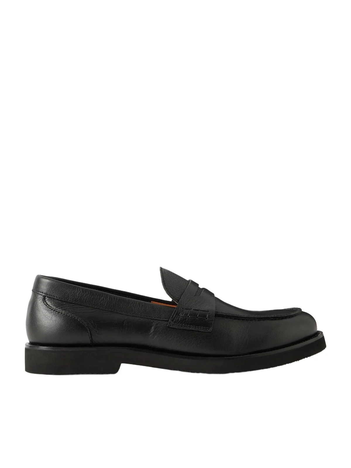 College Leather Penny Loafers - Men College Leather Penny Loafers - Men