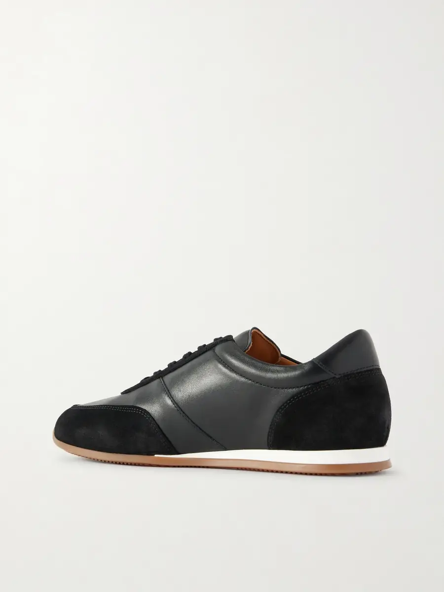 MR P. Suede-Trimmed Leather Sneakers - Men | Thumbnail 4 MR P. Suede-Trimmed Leather Sneakers - Men | Thumbnail 4