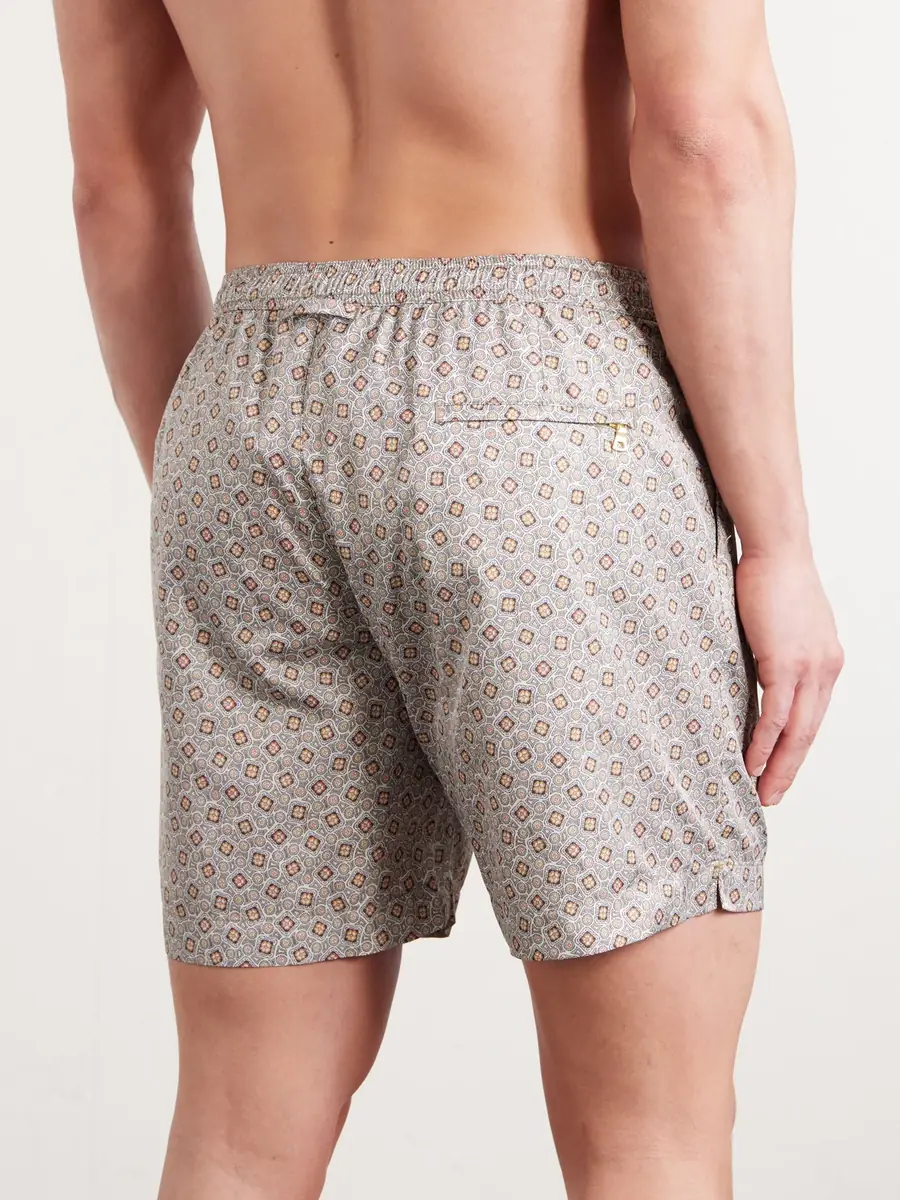 Orlebar Brown Bulldog Straight-Leg Mid-Length Seersucker Swim Shorts - Men | Thumbnail 3 Orlebar Brown Bulldog Straight-Leg Mid-Length Seersucker Swim Shorts - Men | Thumbnail 3