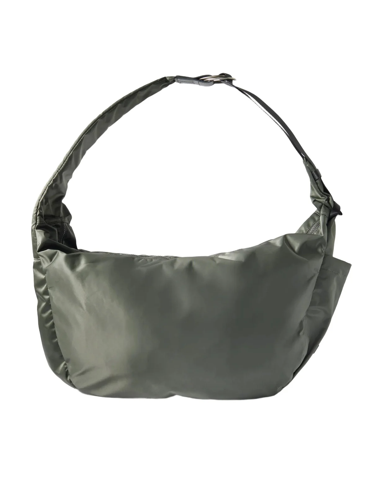 Ark Leather-Trimmed Satin Shoulder Bag - Men Ark Leather-Trimmed Satin Shoulder Bag - Men