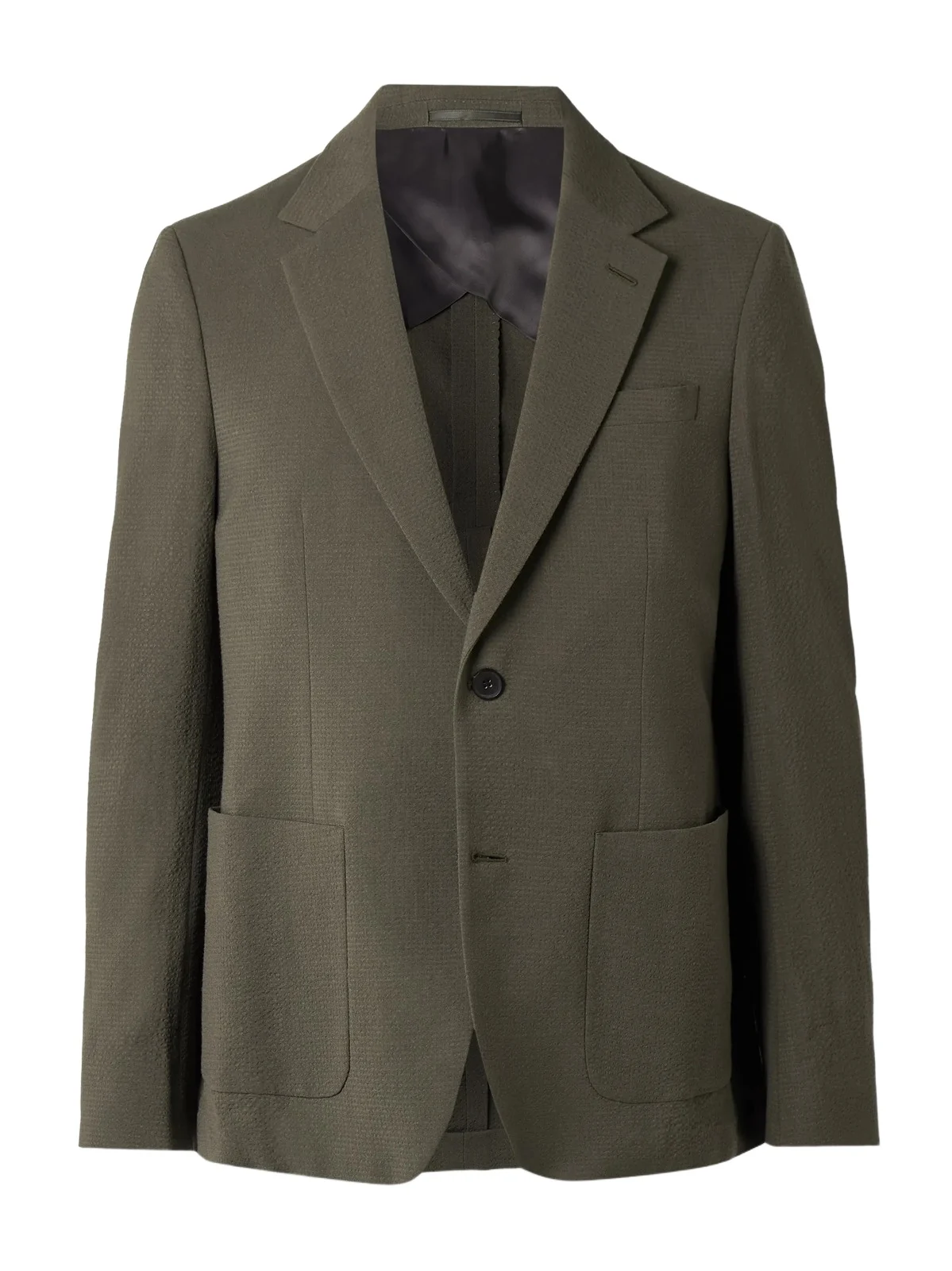Wool-Blend Seersucker Suit Jacket - Men Wool-Blend Seersucker Suit Jacket - Men
