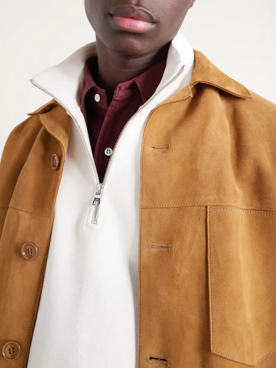 MR P. Cotton Zip-Up Sweater - Men | Thumbnail 5