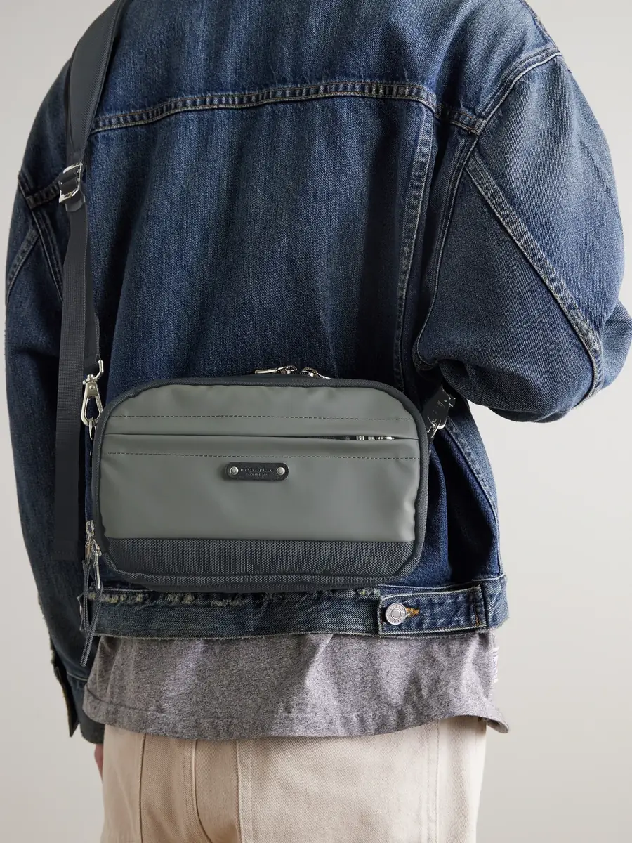 Master-Piece Spec CORDURA® and Leather Messenger Bag - Men | Thumbnail 2 Master-Piece Spec CORDURA® and Leather Messenger Bag - Men | Thumbnail 2