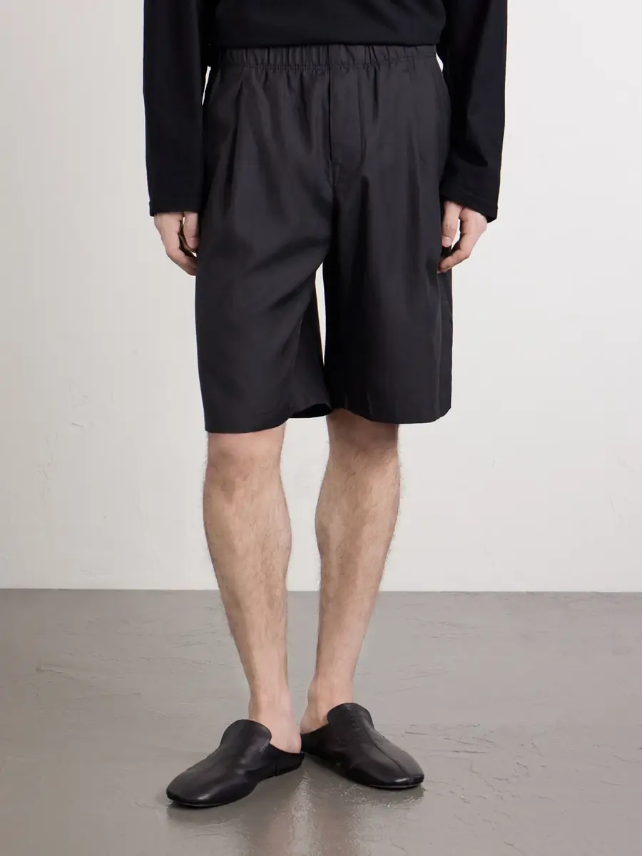 Our Legacy Leisure Straight-Leg Twill Shorts - Men | Thumbnail 3