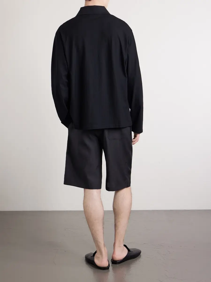 Our Legacy Leisure Straight-Leg Twill Shorts - Men | Thumbnail 4