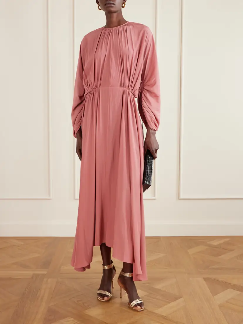 Lanvin Open-back Woven Maxi Dress | Thumbnail 2